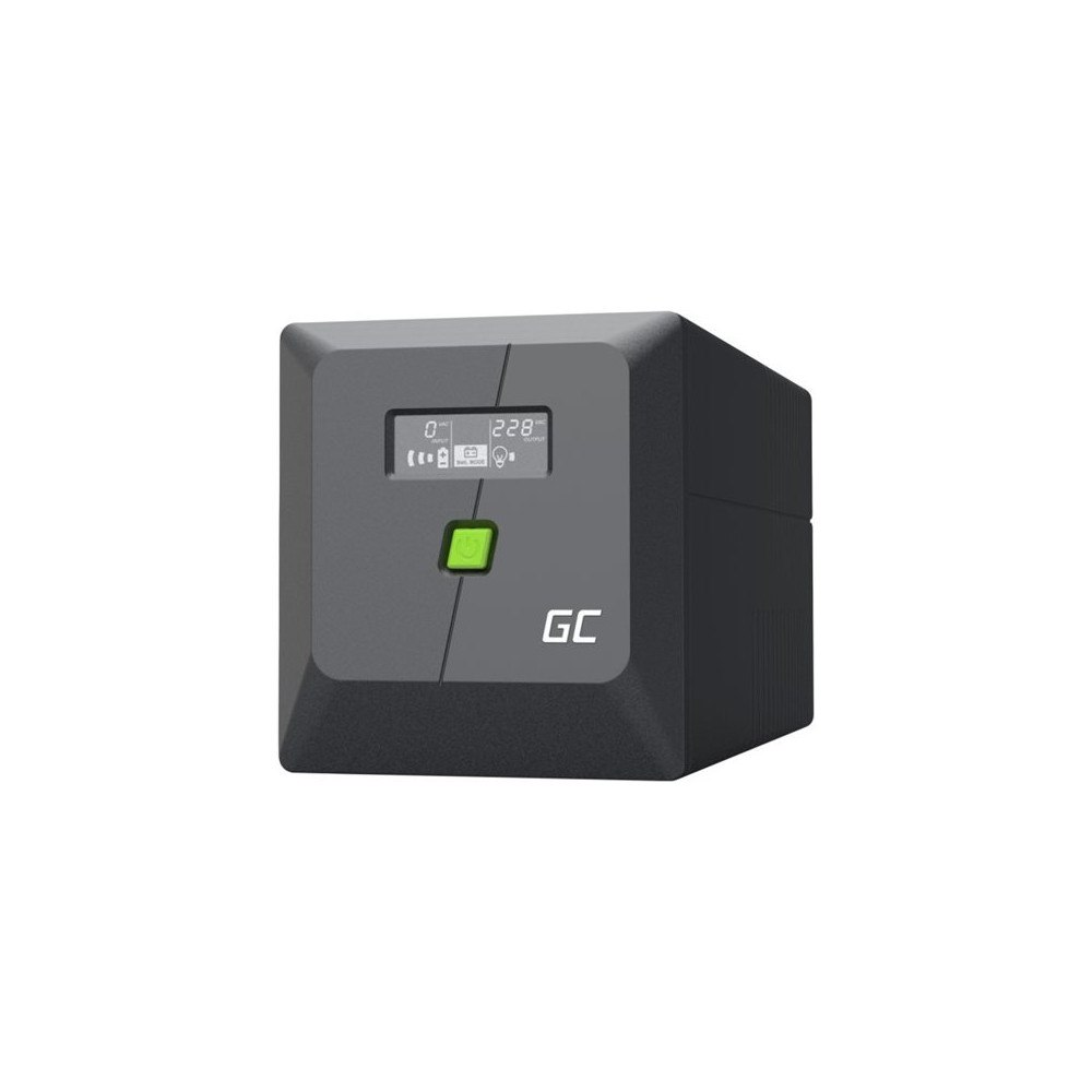 Green Cell Green Cell PowerProof - UPS - med LCD-display - 600 watt - 1000 VA