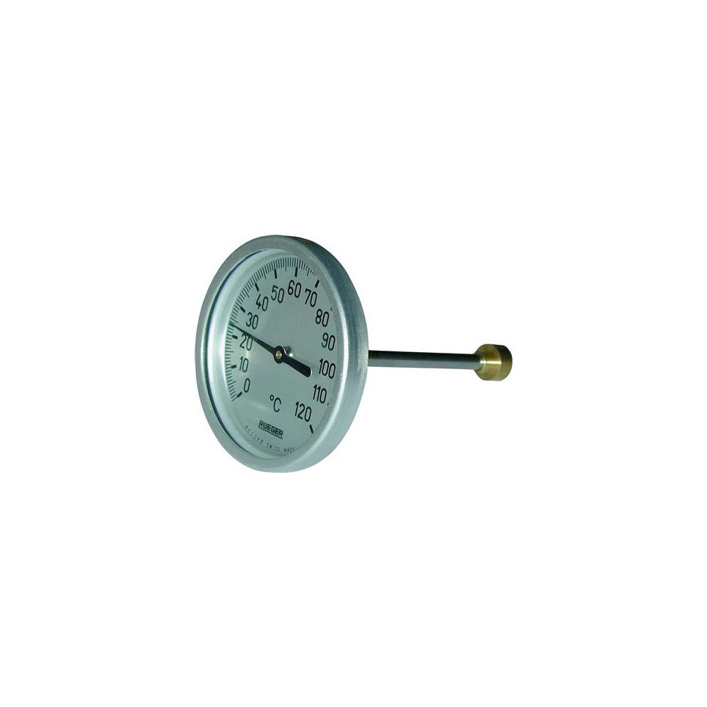 BS SPECIALSLANGER BS SPECIALSLANGER Rüger termometer typ TCH 0-120° Ø80 100MM...