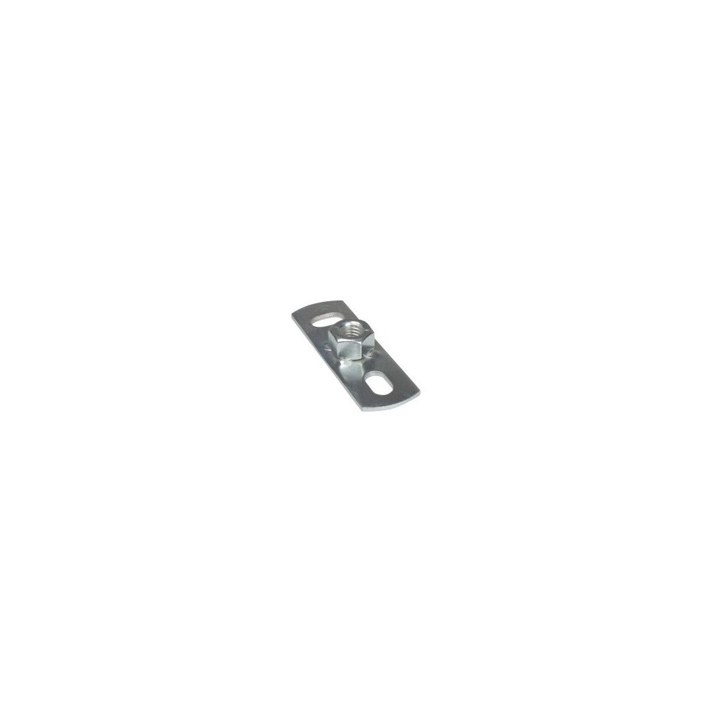 WALRAVEN Walraven grundfläns M8, elforzinkad, 80x25 mm med påsvetsat...