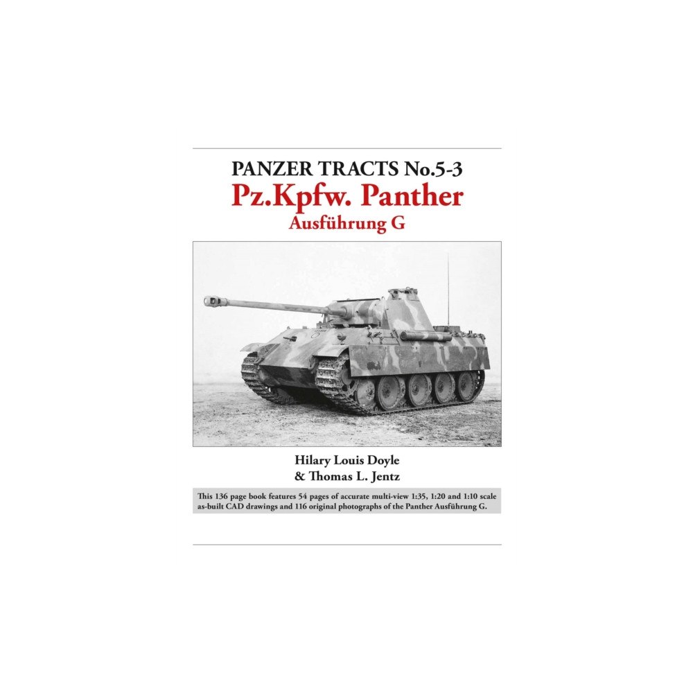Panzerwrecks Limited Panzer Tracts No.5-3: Pz.Kpfw. Panther Ausfuhrung G (häftad, eng)