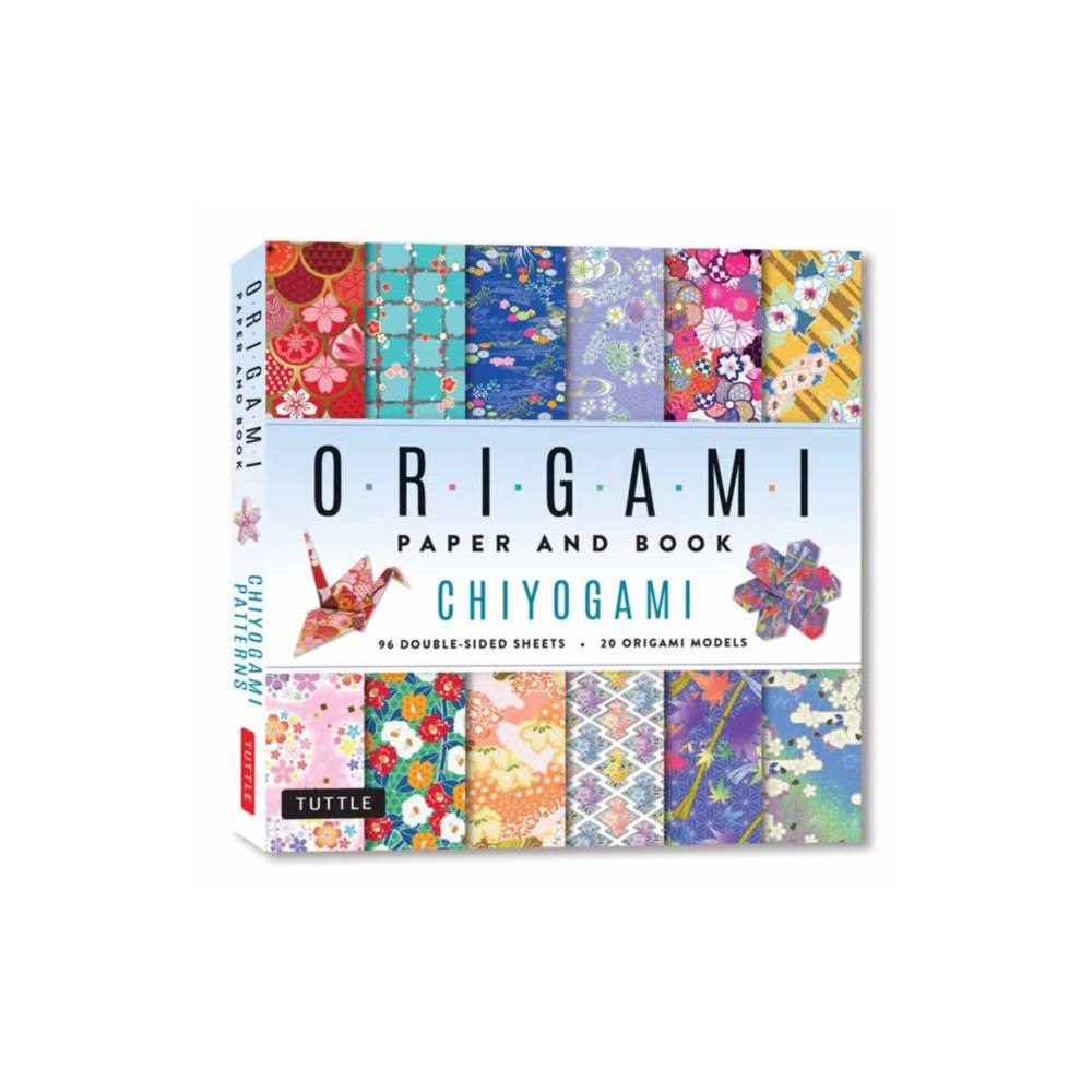 Tuttle Publishing Chiyogami Origami Paper and Book (inbunden, eng)