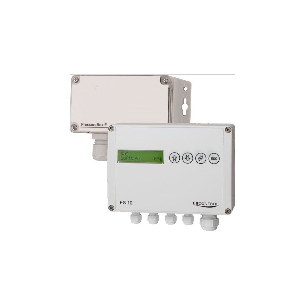LS CONTROL LS CONTROL Sampak med konstanttrykregulator ES 10 og Pressur...