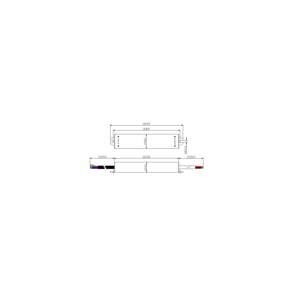 Solar Plus NET LED-STRIP Fleksibel, 12VDC 4,8W 550LM/M 3000K IP67 RA80...