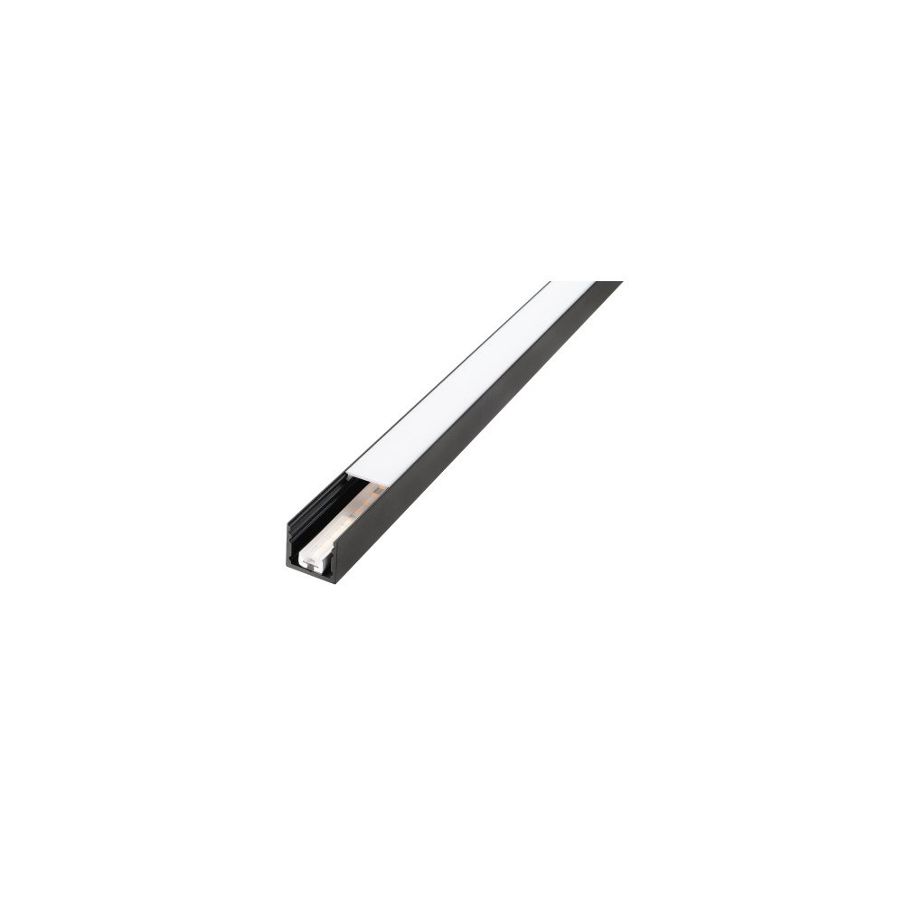 sg armaturen SG ARMATUREN STRIPLINE 230V OUTDOOR PROFIL PÅBYG 1,8m SORT I...