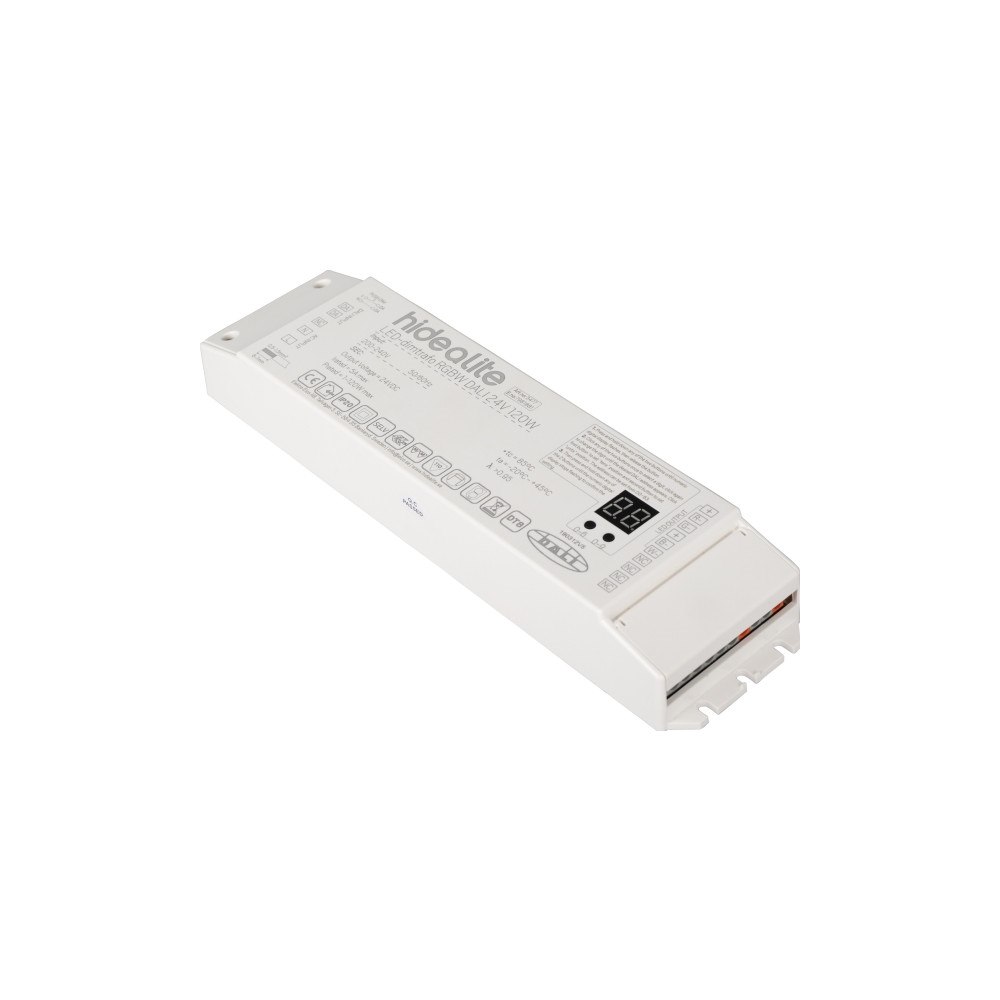 Solar Plus LED-dimtrafo RGBW DALI 24V 120W Til styring af LEDstrip RGB...