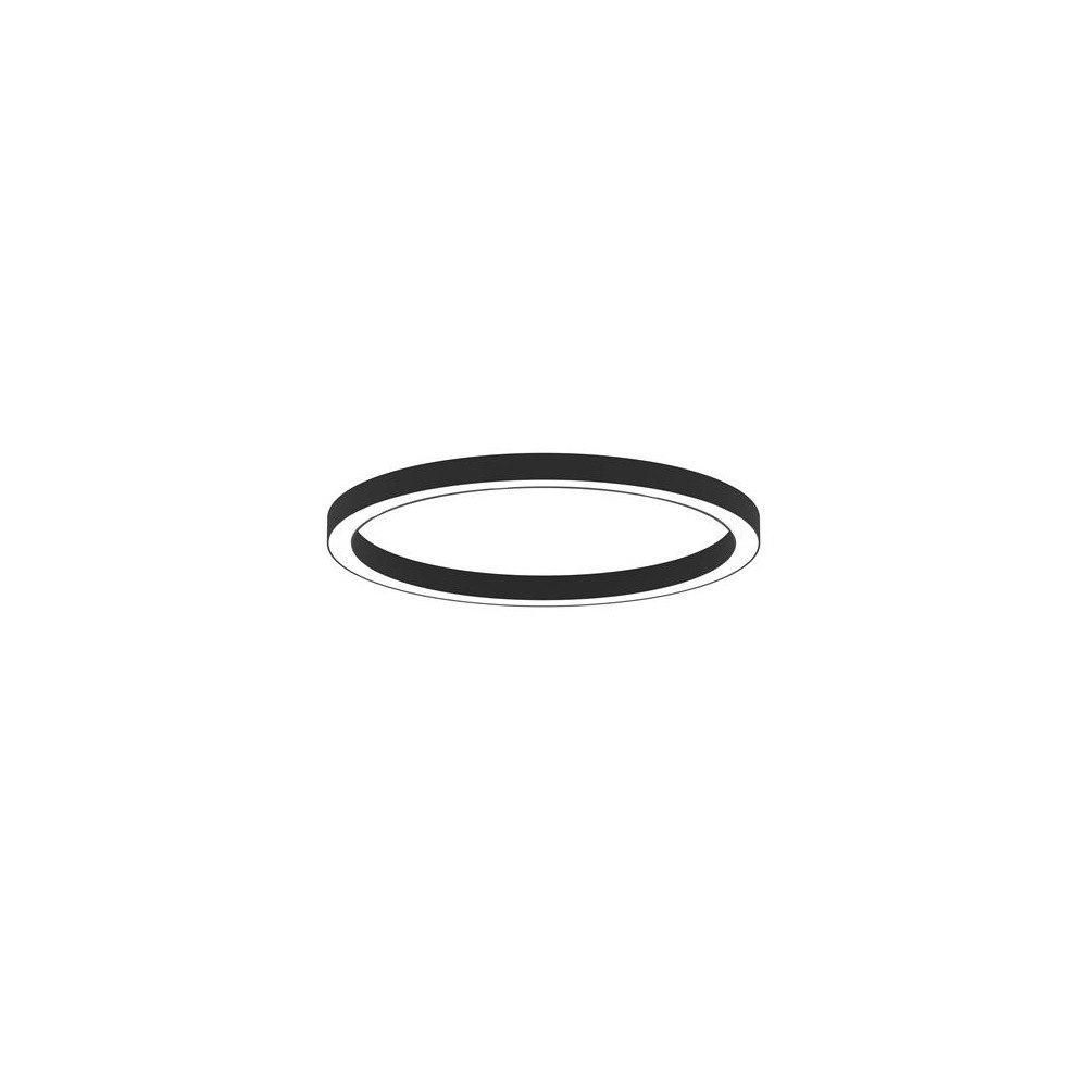 Solar Plus GIRO ø1000 RING 63W 7530LM 3000K DALI Opal Black inkl. 1500m...