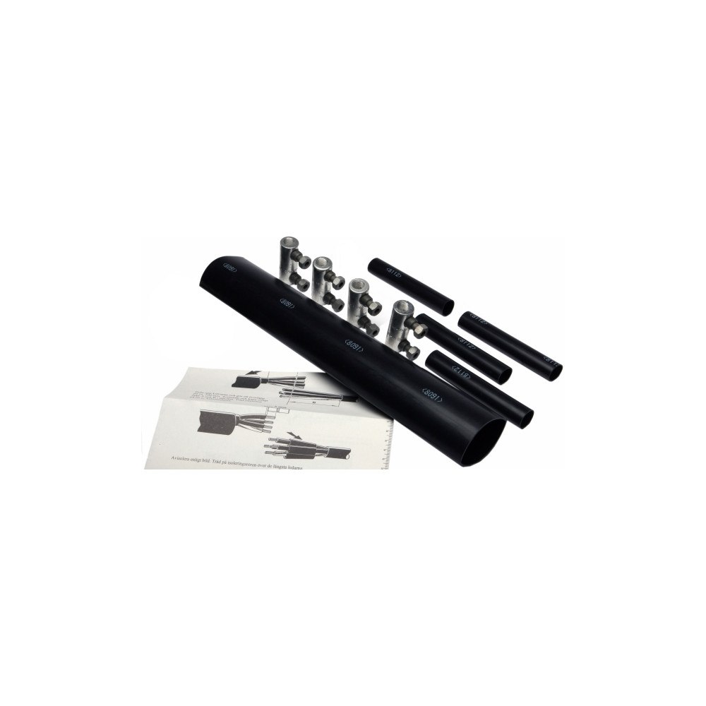 Solar Plus Krympemuffesæt KSM-5 4x95-150 mm² Komplet med skruemuffer fo...