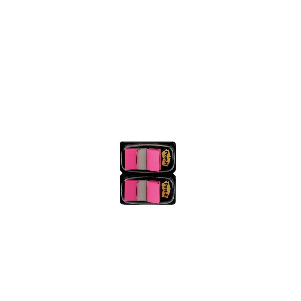 Post-it Indeksfaner, Post-it Index, medium, i dobbeltpakke, pink, pa...