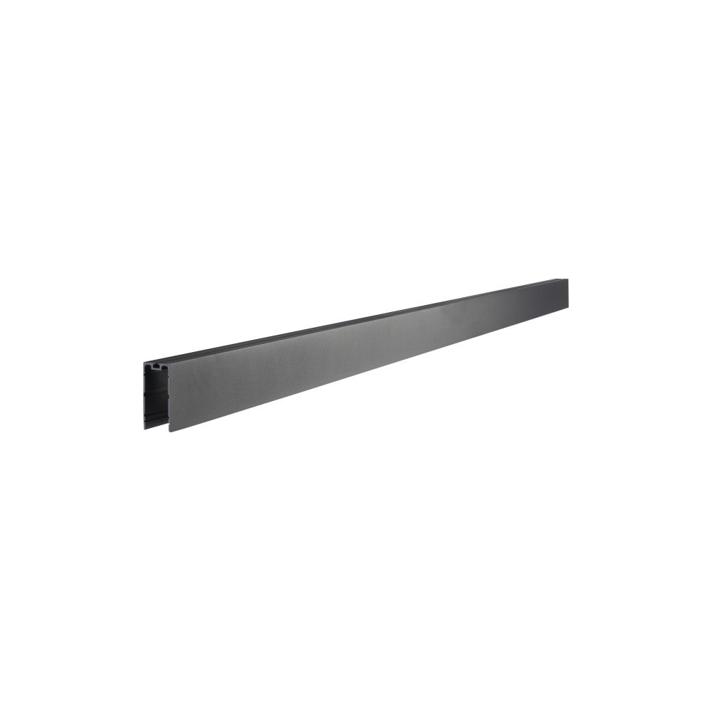 Solar Plus Aluminiumprofil, svart, 2,4 meter, hybridmoduler som klickas...