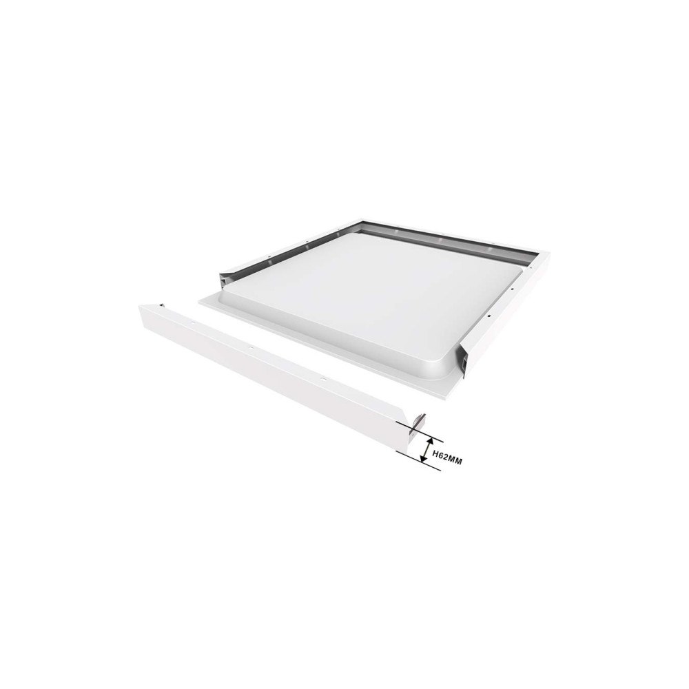 Solar Plus Påbyggnadsram för LED platt panel 598x598x62 mm