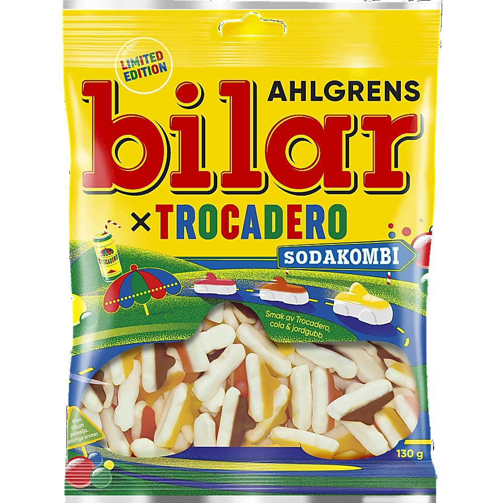 Ahlgrens Bilar Ahlgrens Bilar X Trocadero Sodakombi 130g