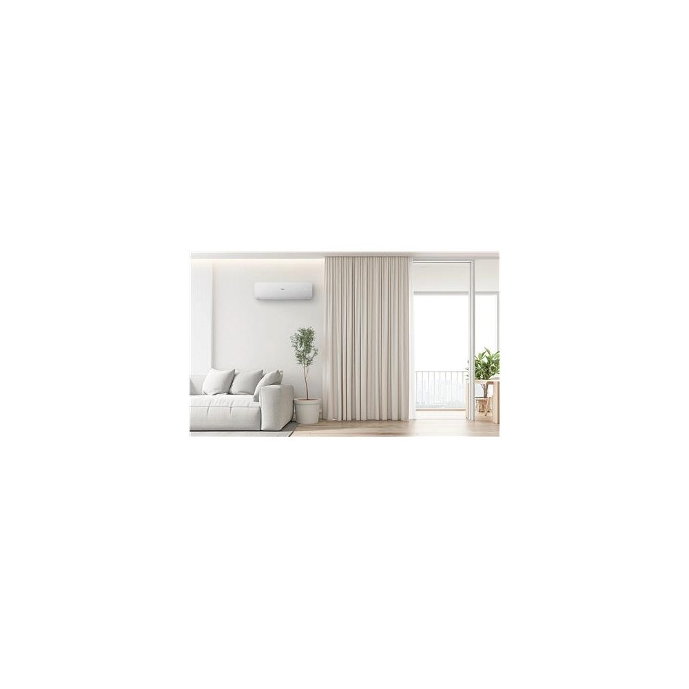 Haier Haier AS25SBBHRA-MW, Luftkonditionering inomhusenhet, Vit, k...