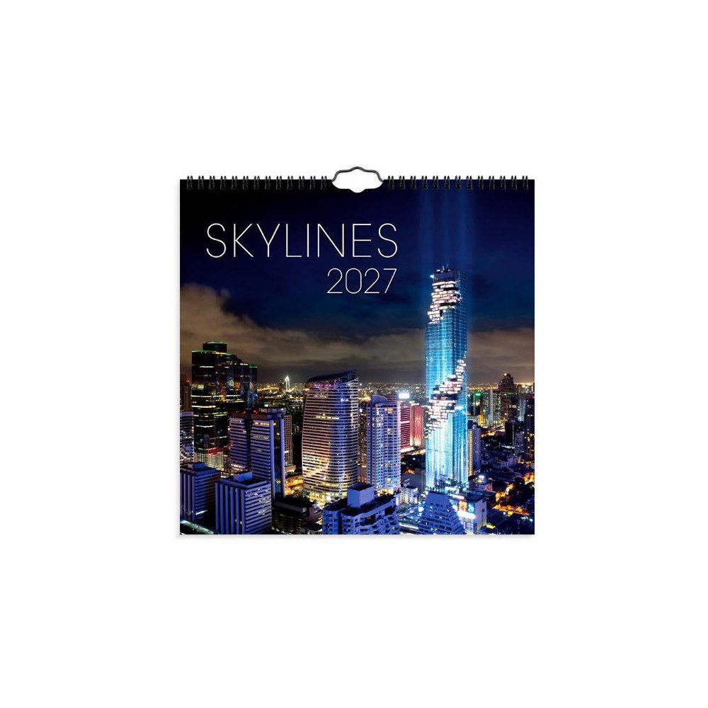 Burde Väggkalender Skylines 2027
