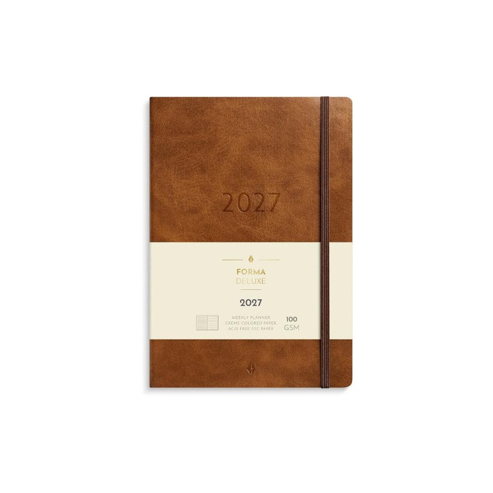 Burde Stor Veckokal. Forma Deluxe 2027 brun