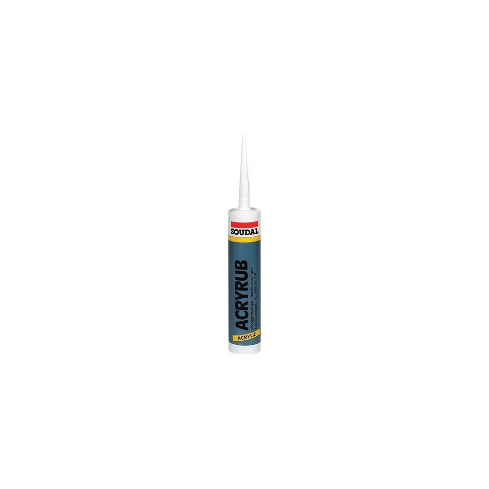 Solar Plus Fogmassa Acryrub vit 310 ml patron (1-komponent akrylbaserad...