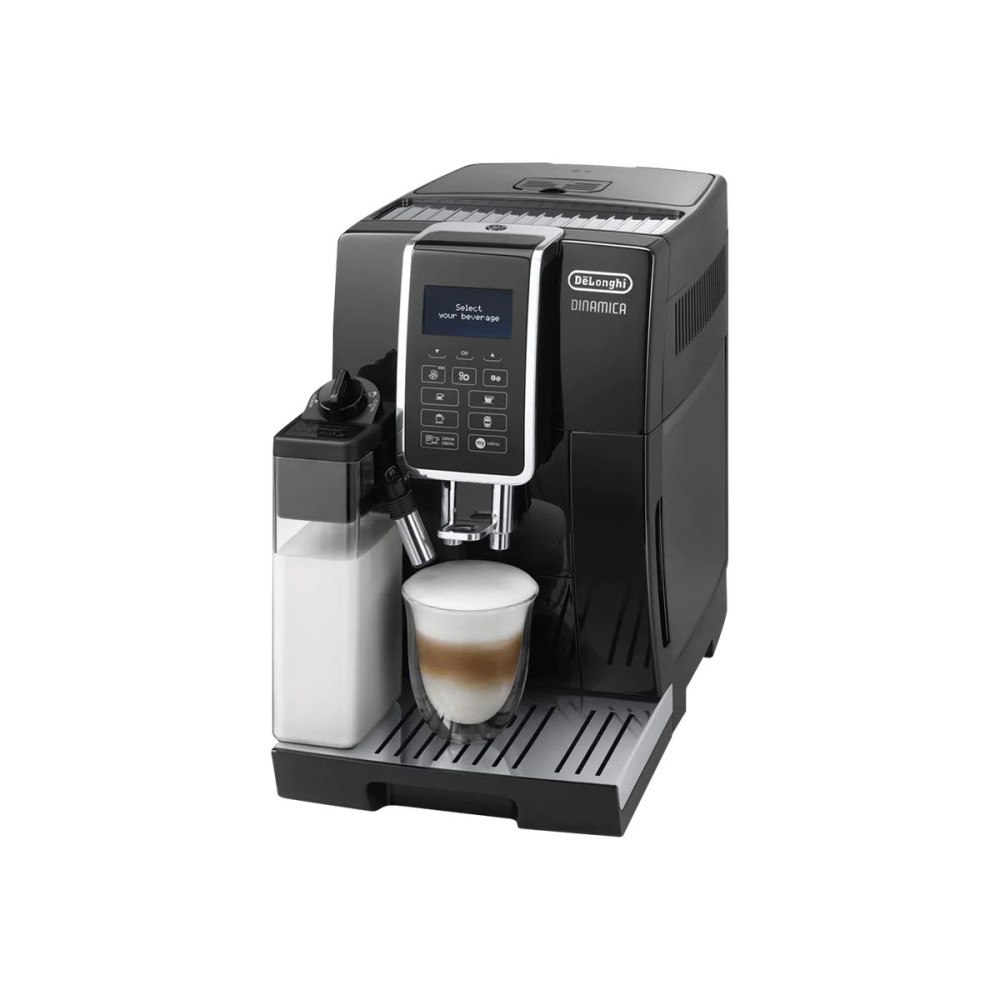 Delonghi De'Longhi Premium DINAMICA ECAM 353.75.B - automatisk kaffekokare med mjölkskummare - 15 bar - silver