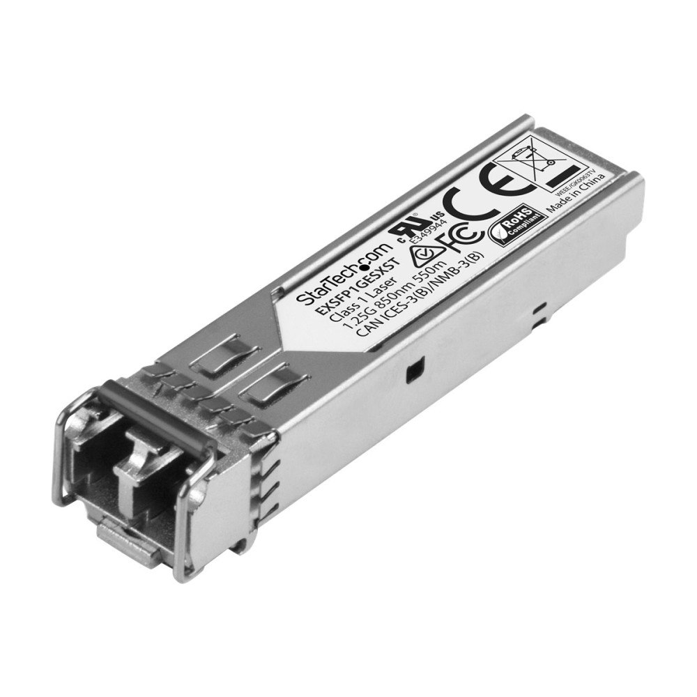 StarTech.com Startech Juniper EX-SFP-1GE-SX Compatible SFP Module, 1000BASE-SX, 1GbE Multimode Fiber MMF Optic Transceiver, 1GE Gigab...