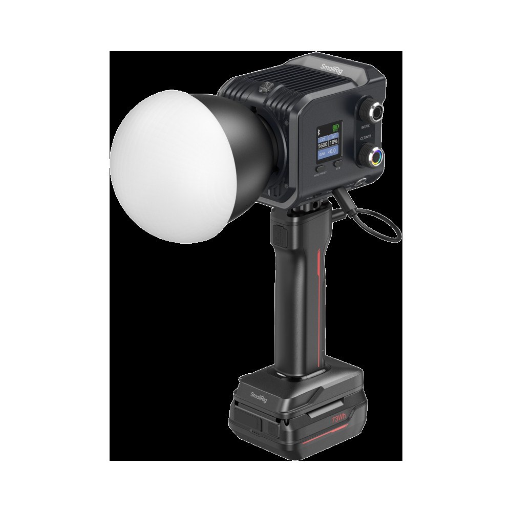 SMALLRIG SmallRig 5383 RC 100C COB LED Video Light Kit Ink Blue / With Battery Grip Handle