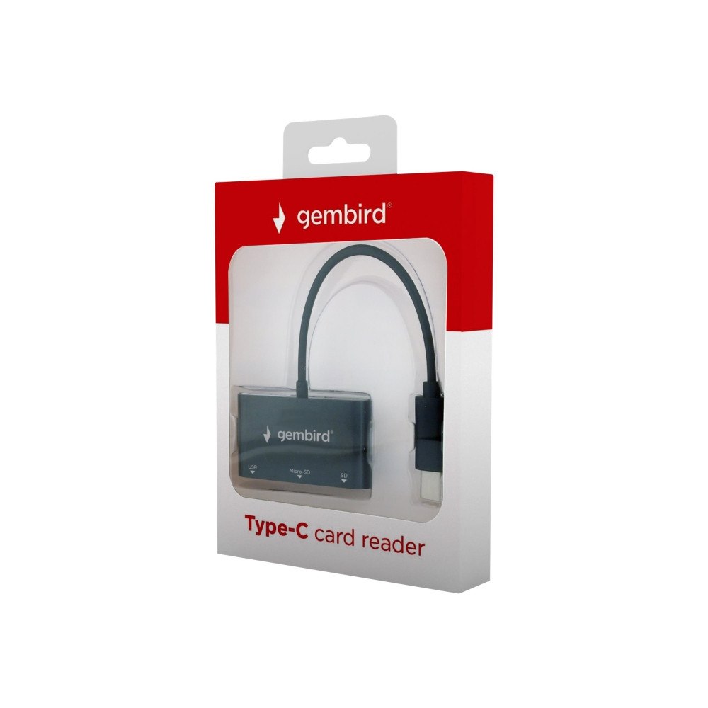 Gembird Gembird kortläsare - USB-C 3.1 Gen 1