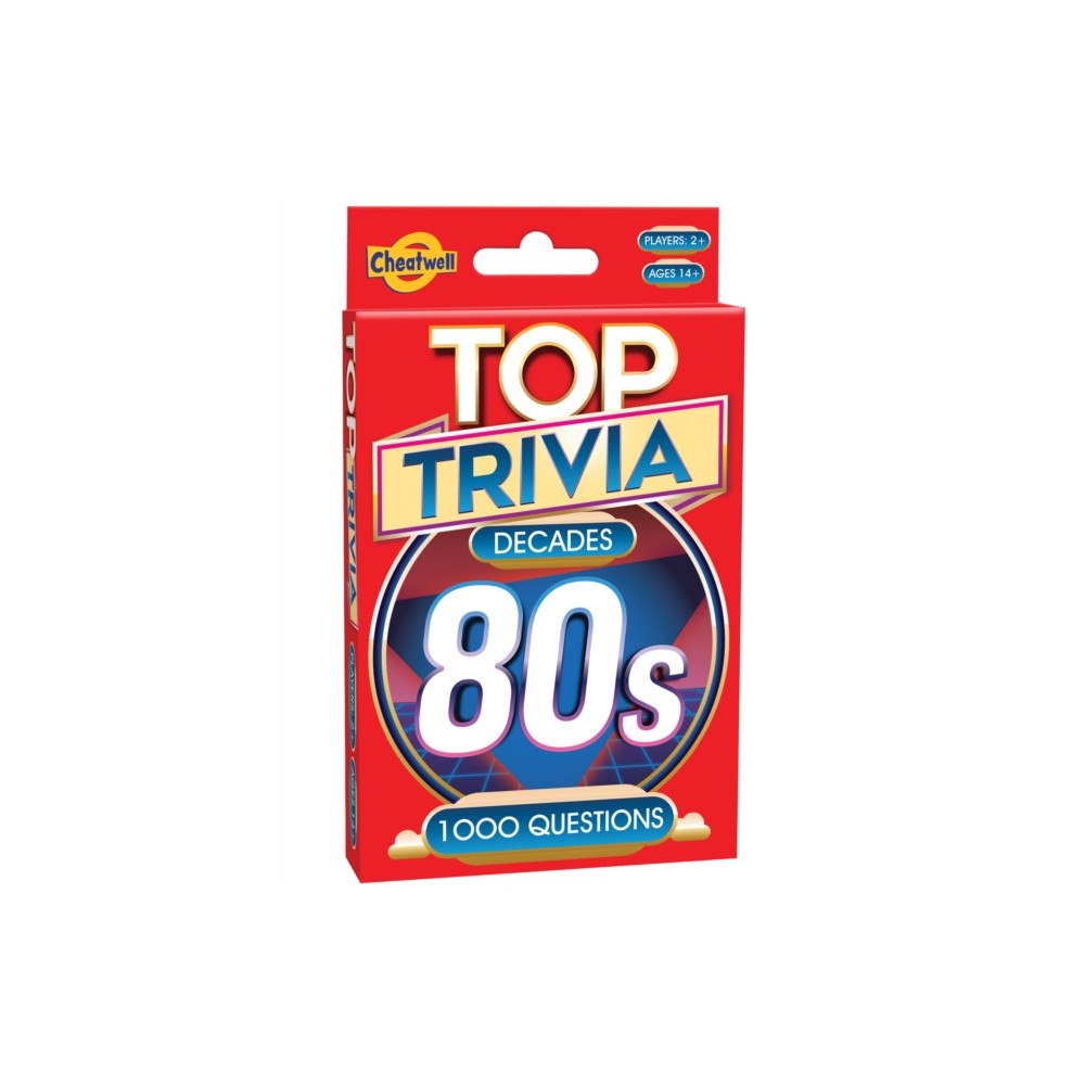 Cheatwell Games Top Trivia Decades - 1980s (häftad, eng)