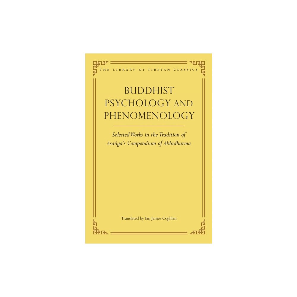 Wisdom publications,u.s. Buddhist Psychology and Phenomenology (inbunden, eng)