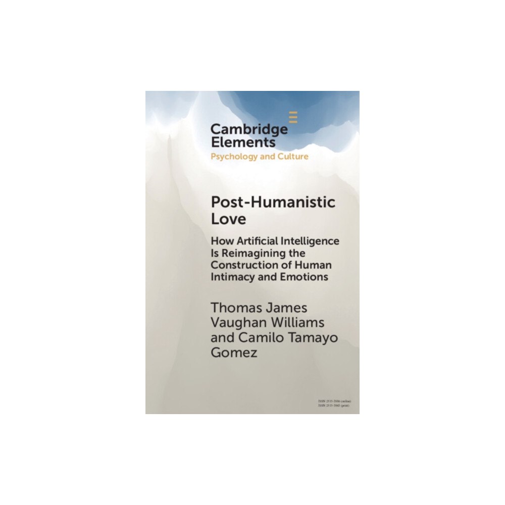 Cambridge University Press Post-Humanistic Love (häftad, eng)