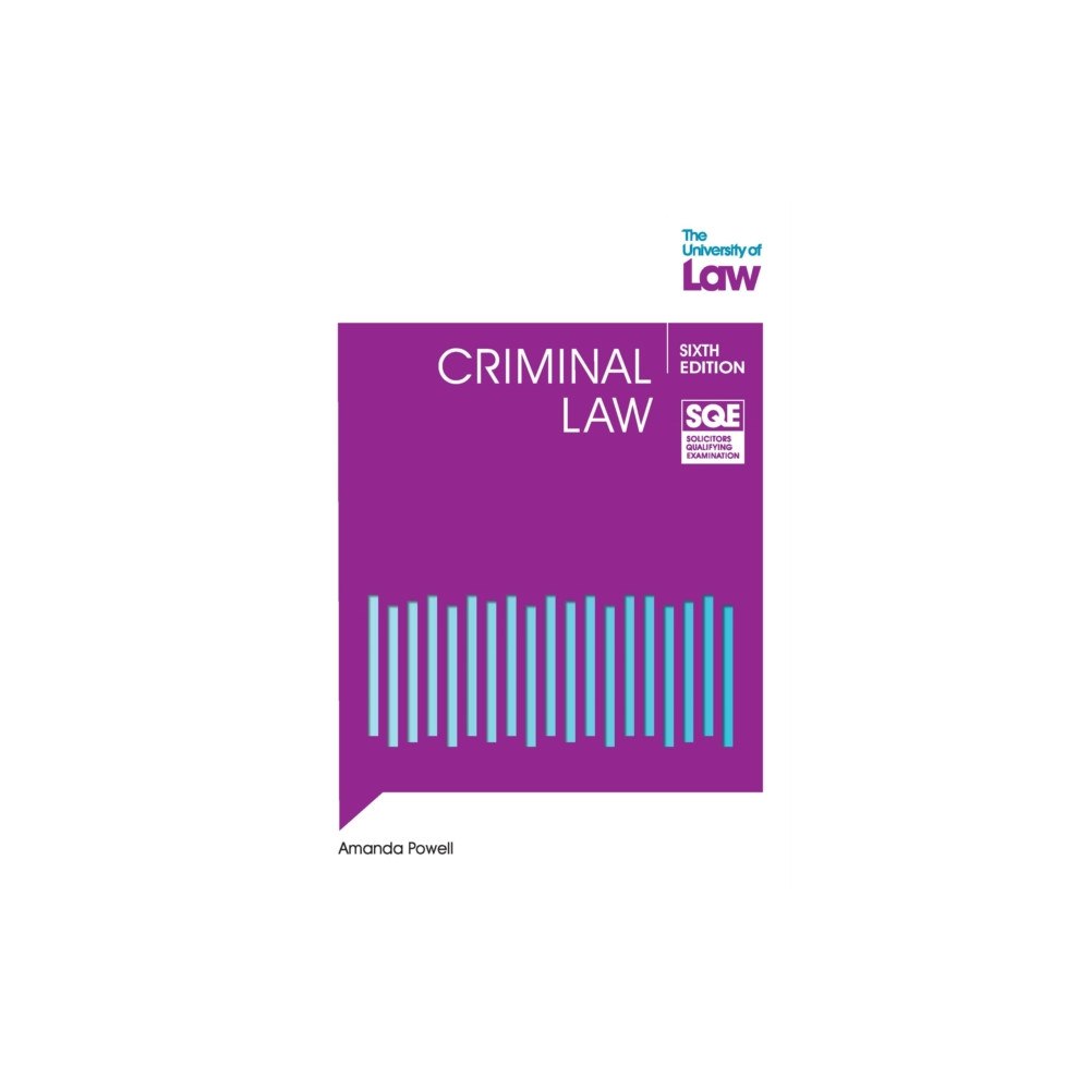 The University of Law Publishing Limited SQE Criminal Law 6e (häftad, eng)