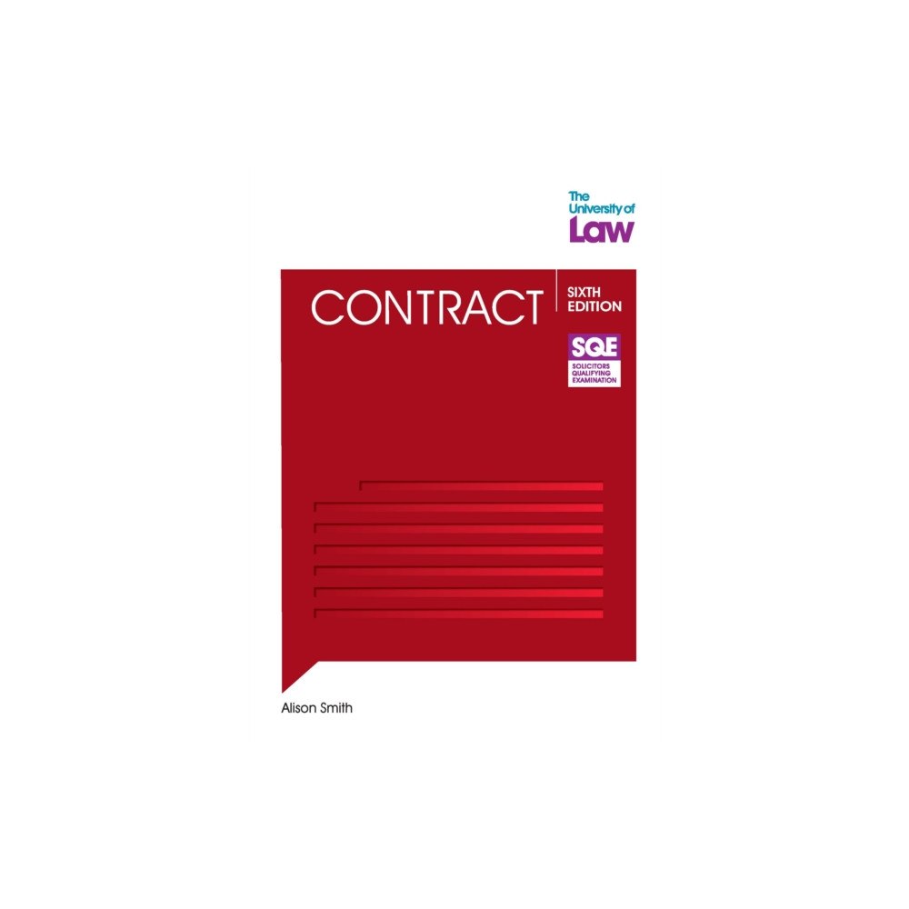The University of Law Publishing Limited SQE Contract 6e (häftad, eng)