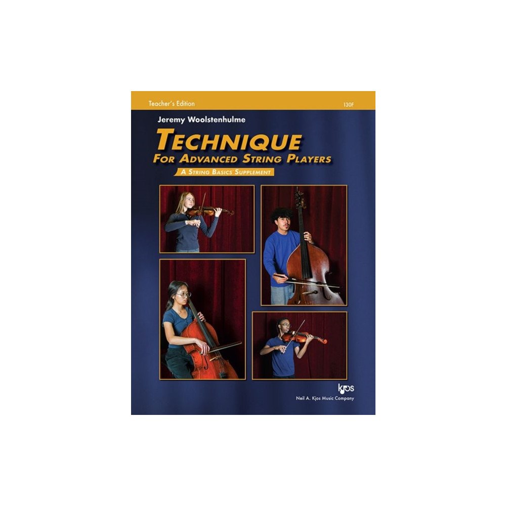 Kjos Music Technique for Advanced String Players (Teacher's Edition) (häftad, eng)
