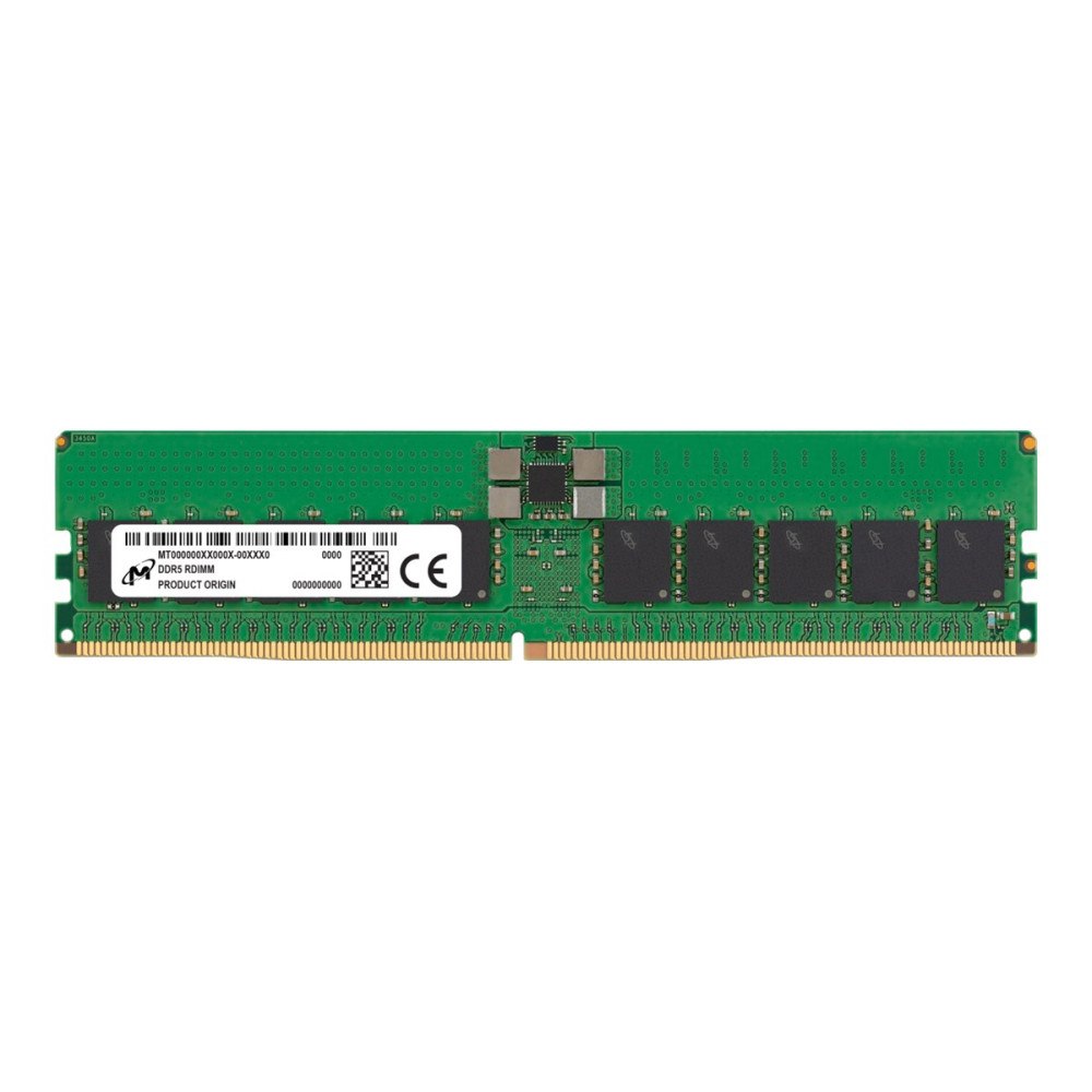 Micron Systems Micron - DDR5 - modul - 32 GB - DIMM 288-pin - 5600 MHz / PC5-44800 - registrerad