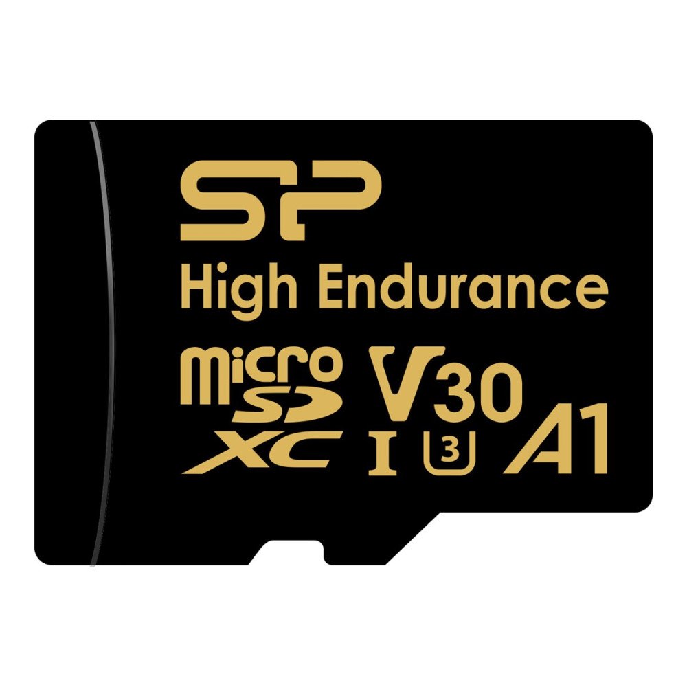 Silicon Power SILICON POWER Golden Series - High Endurance - flash-minneskort - 64 GB - microSDXC UHS-I U3