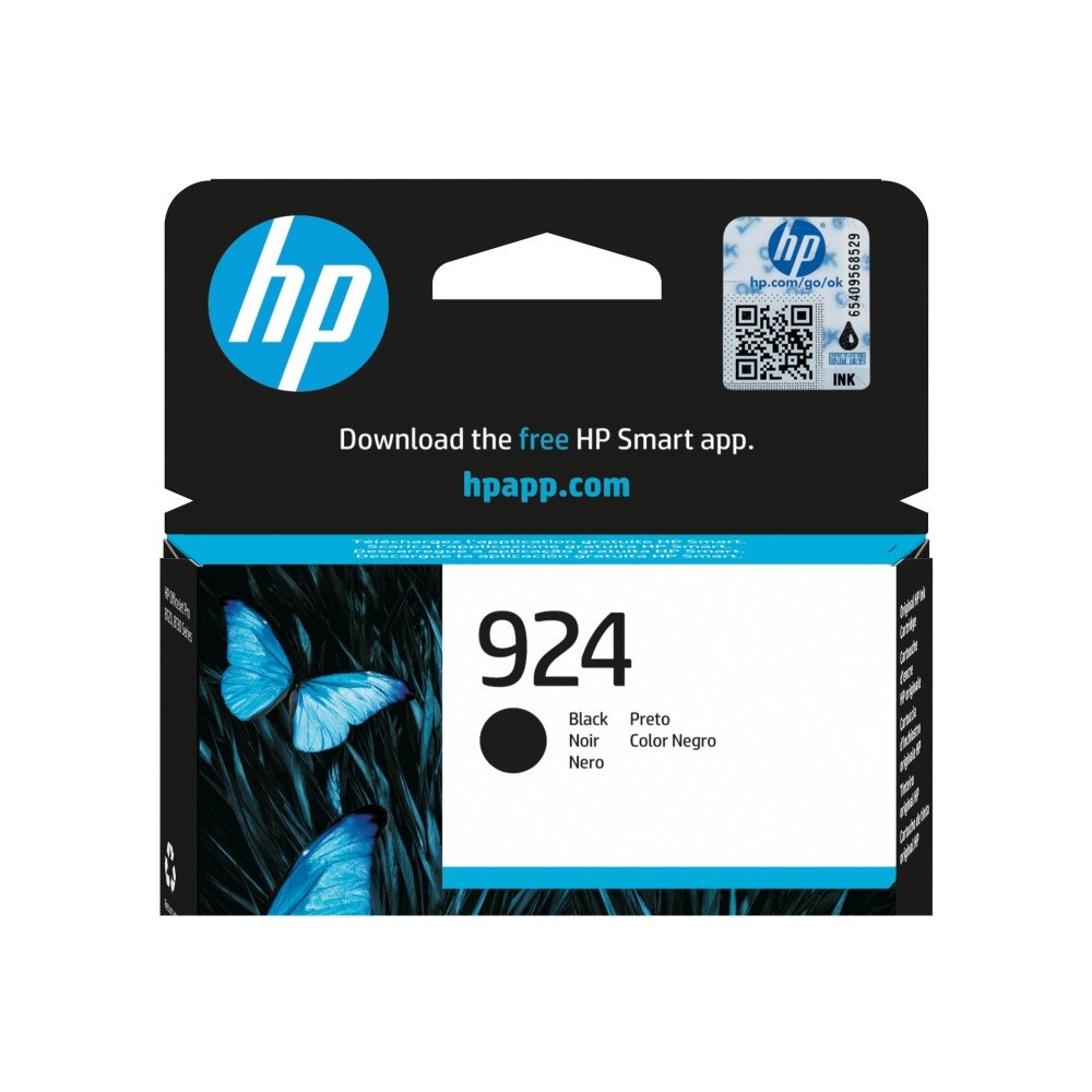 HP HP 924 - svart - original - bläckpatron