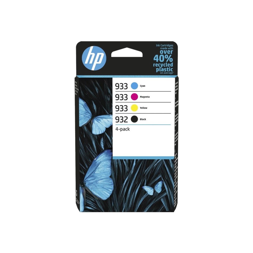 HP HP 932/933 Combo Pack - 4-pack - svart, gul, cyan, magenta - original - Officejet - bläckpatron