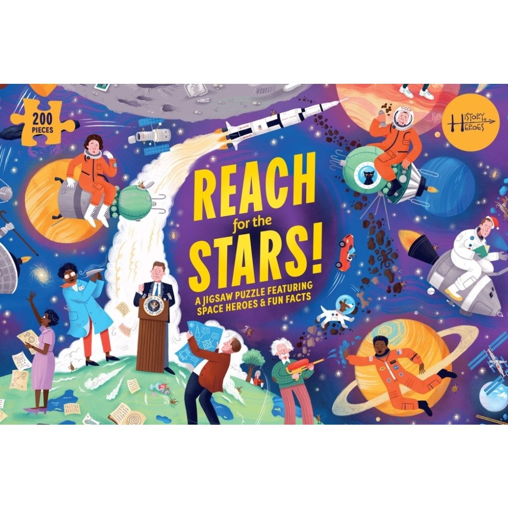 HISTORY HEROES Pussel Reach for the Stars! 200 bitar