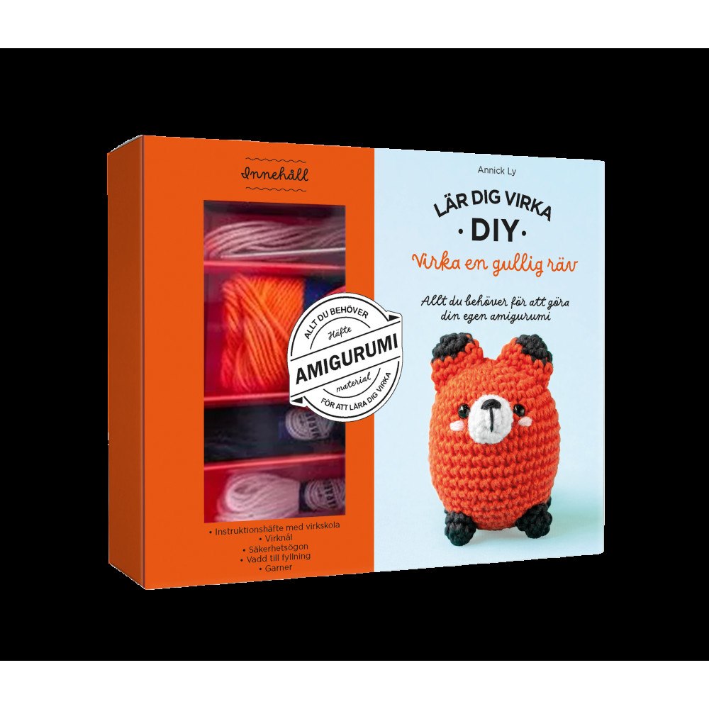 Ly Annick Amigurumi : virka en gullig räv (bok)
