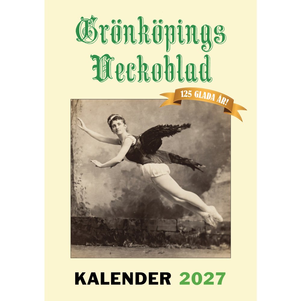 Lind & Co Grönköpings Veckoblad väggkalender 2027 (bok)