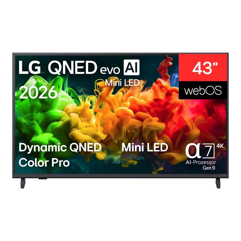LG LG 43QNED8EB3F QNED8E Series - 43" LED-bakgrundsbelyst LCD-TV - QNED evo AI - 4K