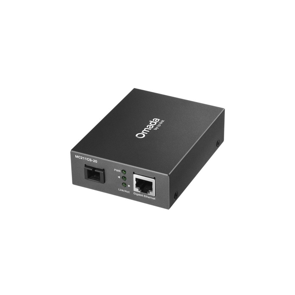 TP-LINK TP-Link Omada MC211CS-20 V3 - fibermediekonverterare - 10Mb LAN, 100Mb LAN, 1GbE