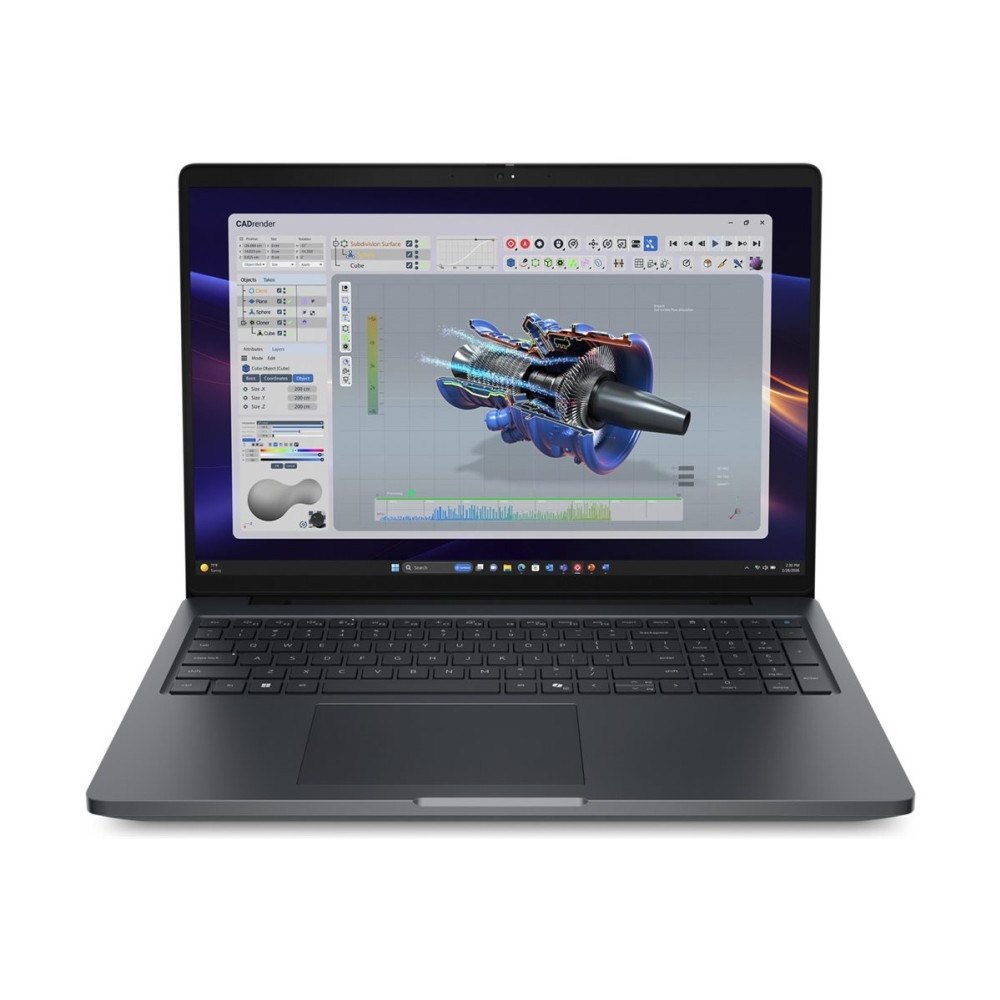 DELL Dell Pro Precision 5 16 PW516261 - AI Workstation - 16" - Intel Core Ultra 9 - 386H - vPro Enterprise - 64 GB RAM - 1 TB...