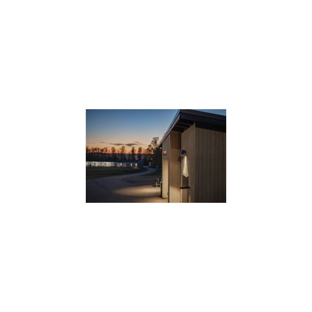 Solar Plus Fasadarmatur Cone G2 XL Svart, DIP-Kelvin 3000K/4000K, 1330–...