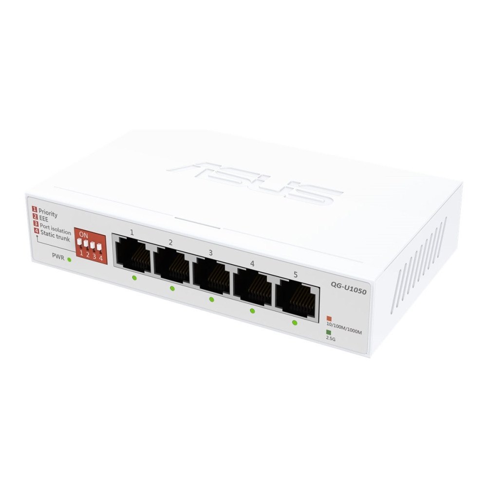 ASUS ASUS QG-U1080 - switch - 8 portar - ohanterad