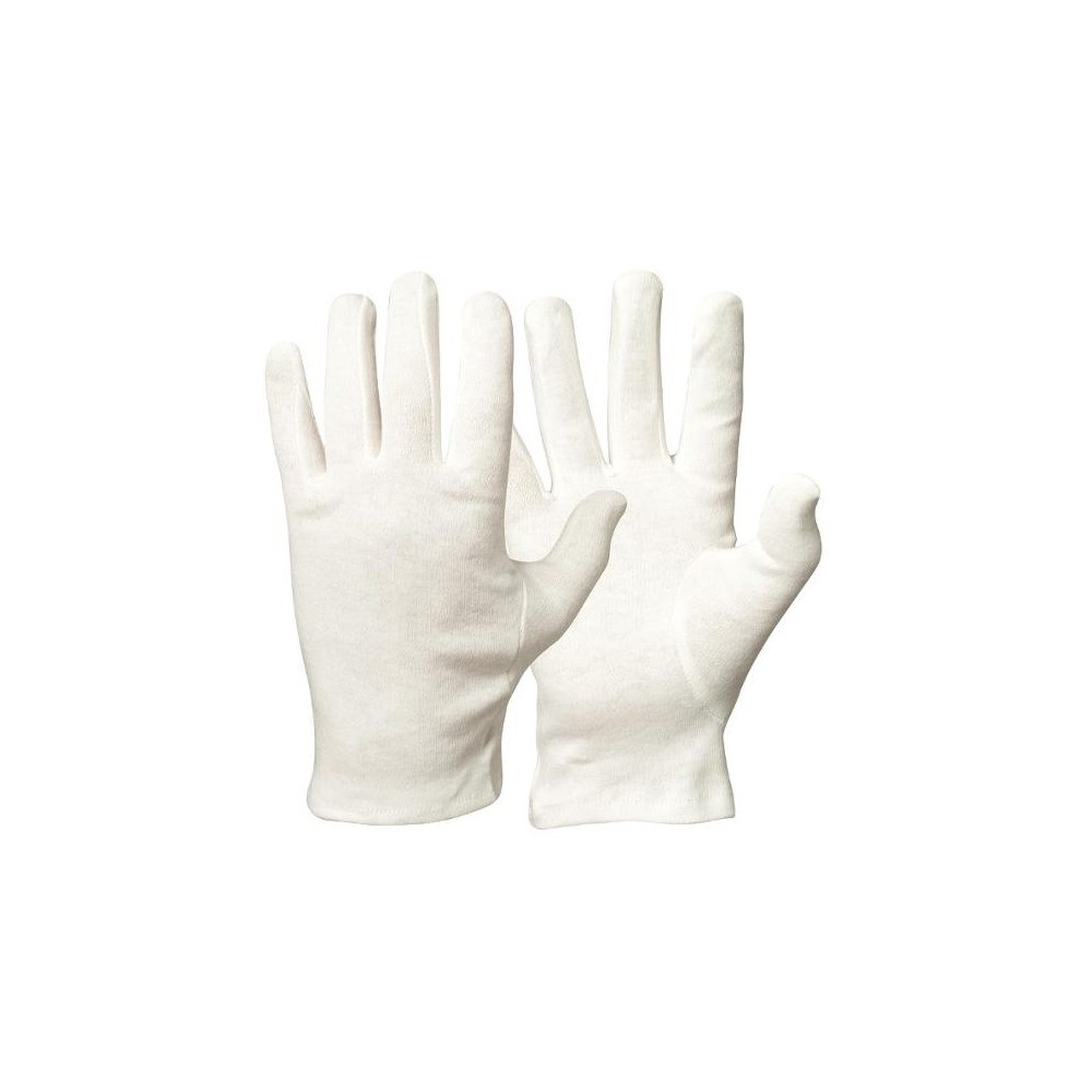 GranberG Textilhandske 0450 vit 26cm L 12/fp