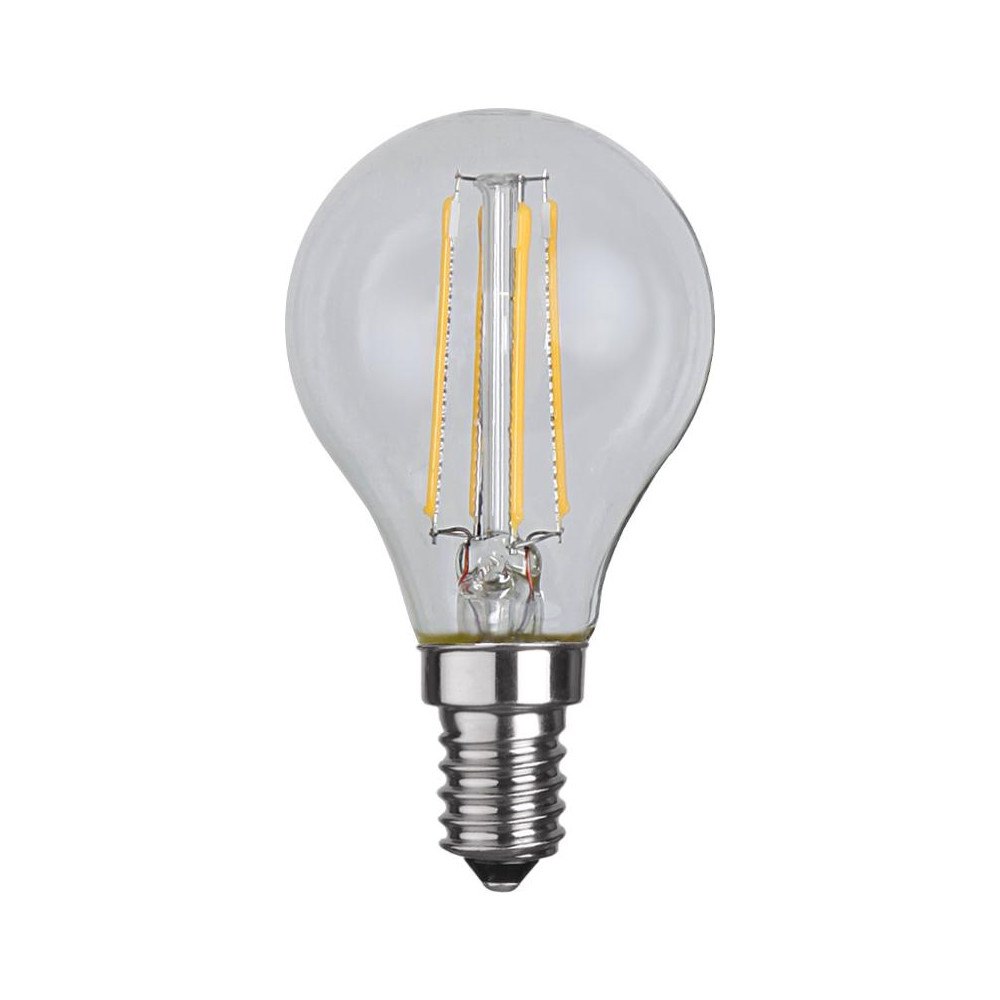 STAR TRADING LED-lampa STAR T E14 4W Klot Clear