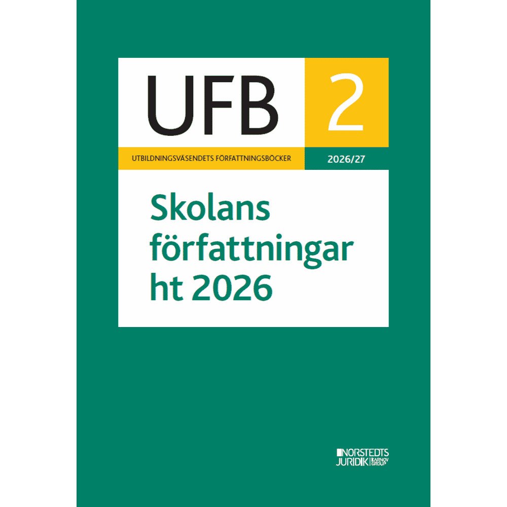 Norstedts Juridik UFB 2 HT 2026 (häftad)