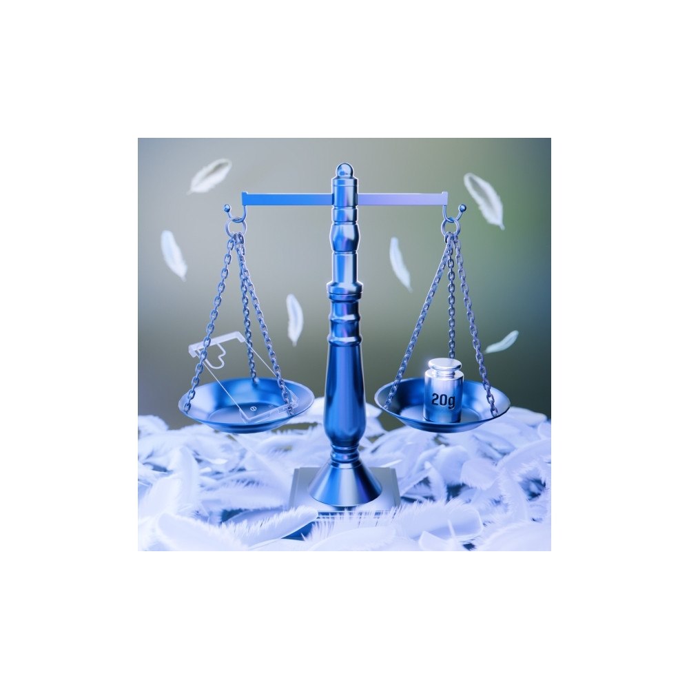 3MK 3MK Just20g genomskinligt fodral ochui till Samsung Galaxy S...