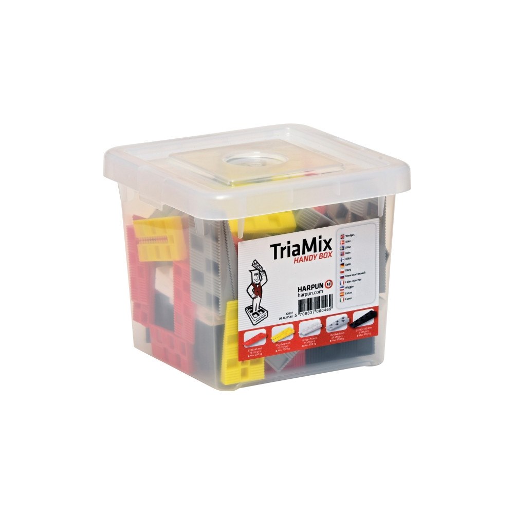 Solar Plus Plastkiler Triamix 70 stk assorteret, fordelt på 5 størrelse...