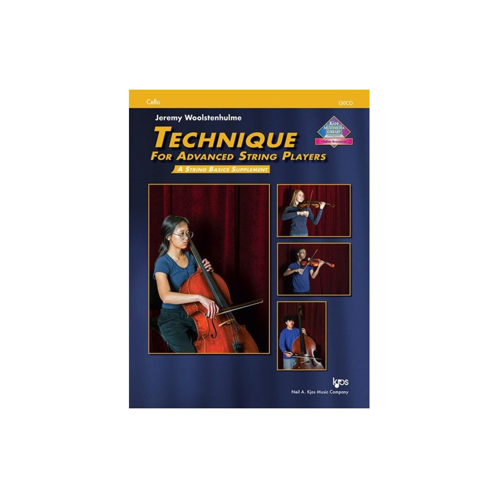 Kjos Music Technique For Advanced String Players - Cello (häftad, eng)