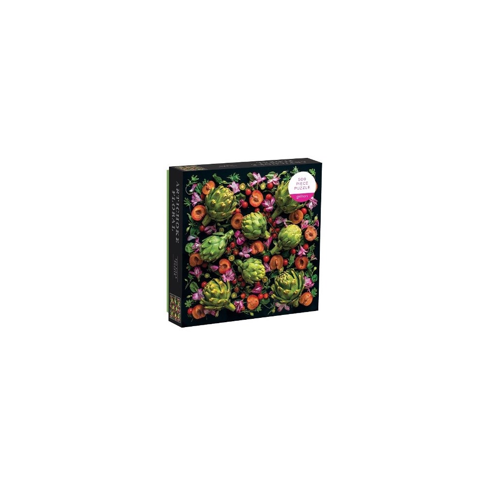 Sarah McMenemy Artichoke Floral 500 Piece Puzzle