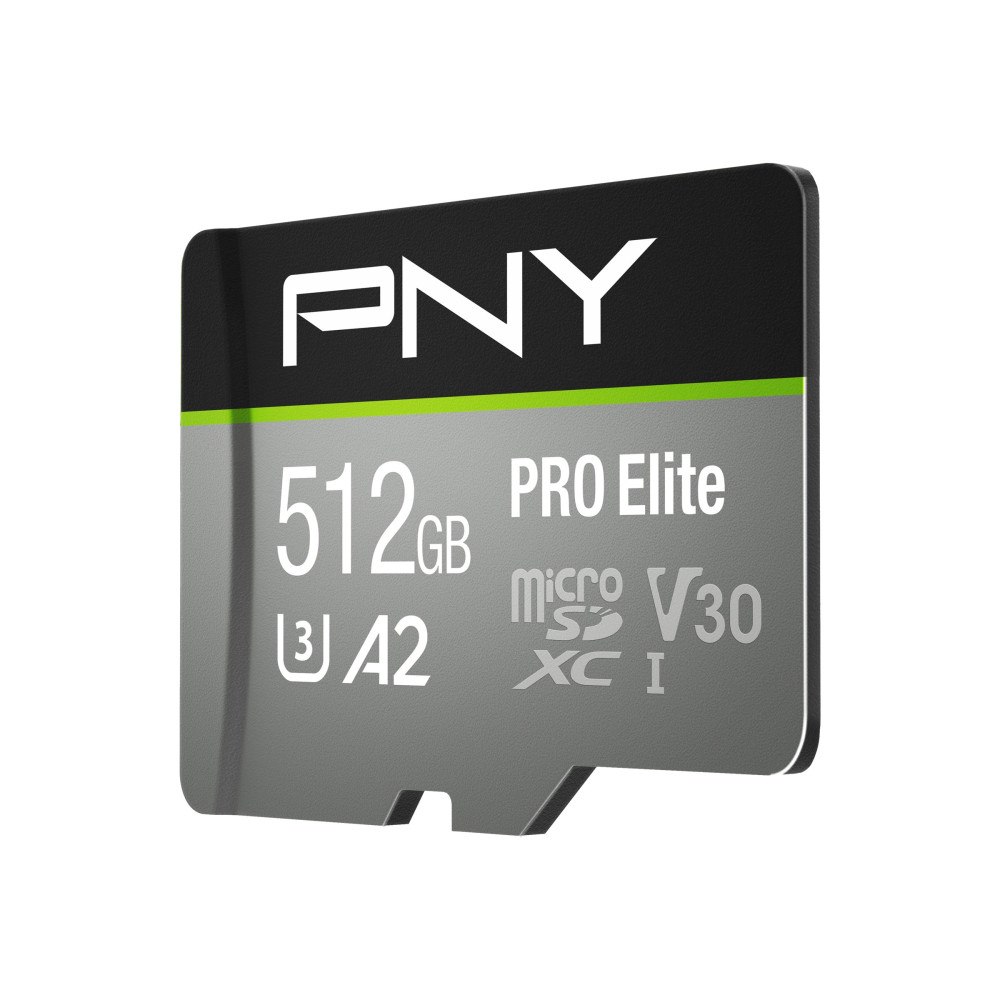 PNY Technologies PNY PRO Elite - flash-minneskort - 512 GB - mikroSDXC UHS-I