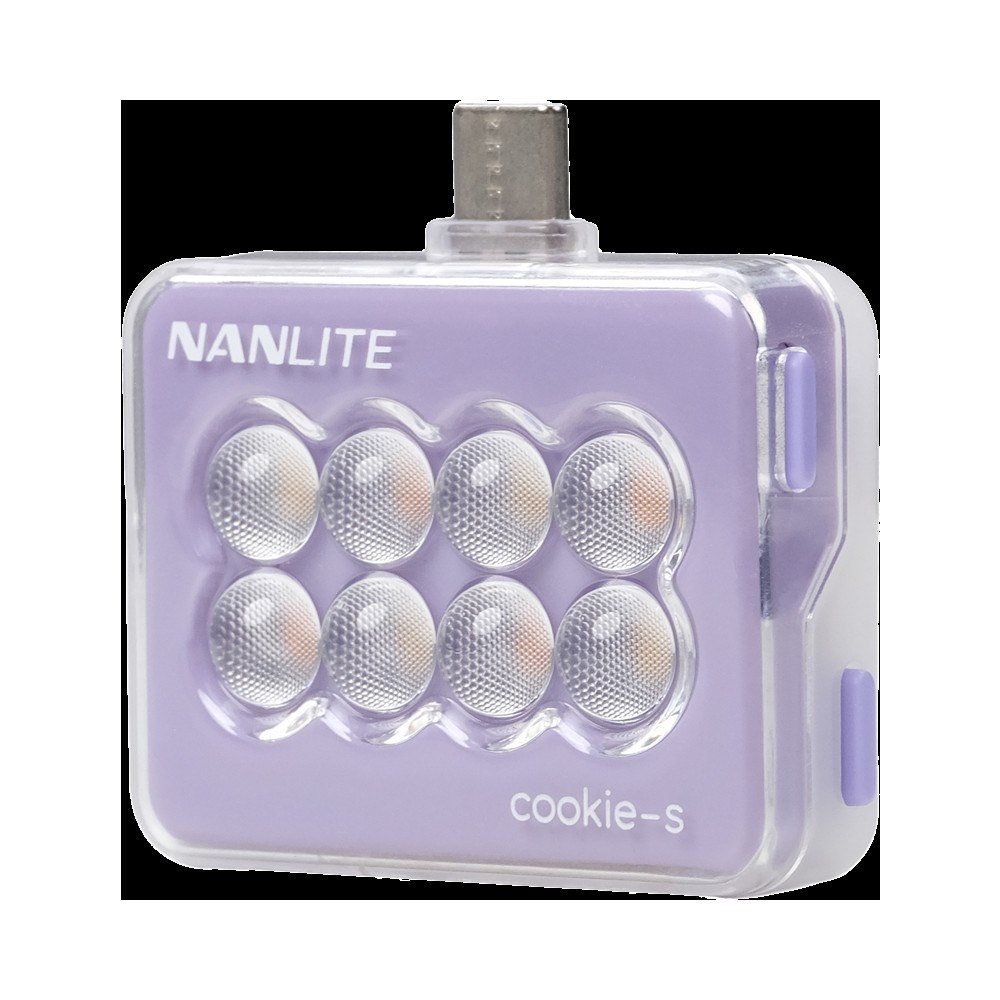 NANLITE Nanlite Cookie-s LED Selfie Light Lavender